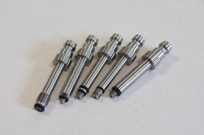 Vacuum bleeding adapters